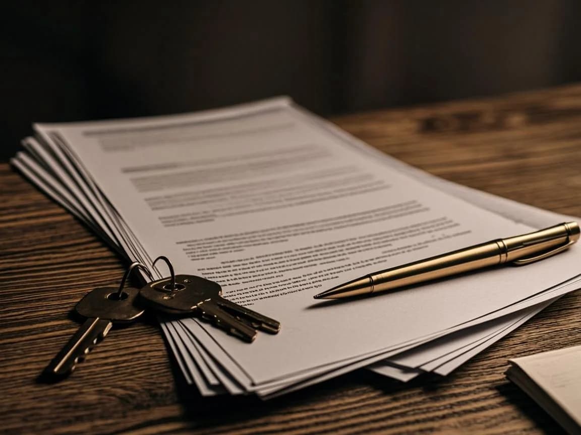 Sale documentation under review — paperwork coordinated to registration day